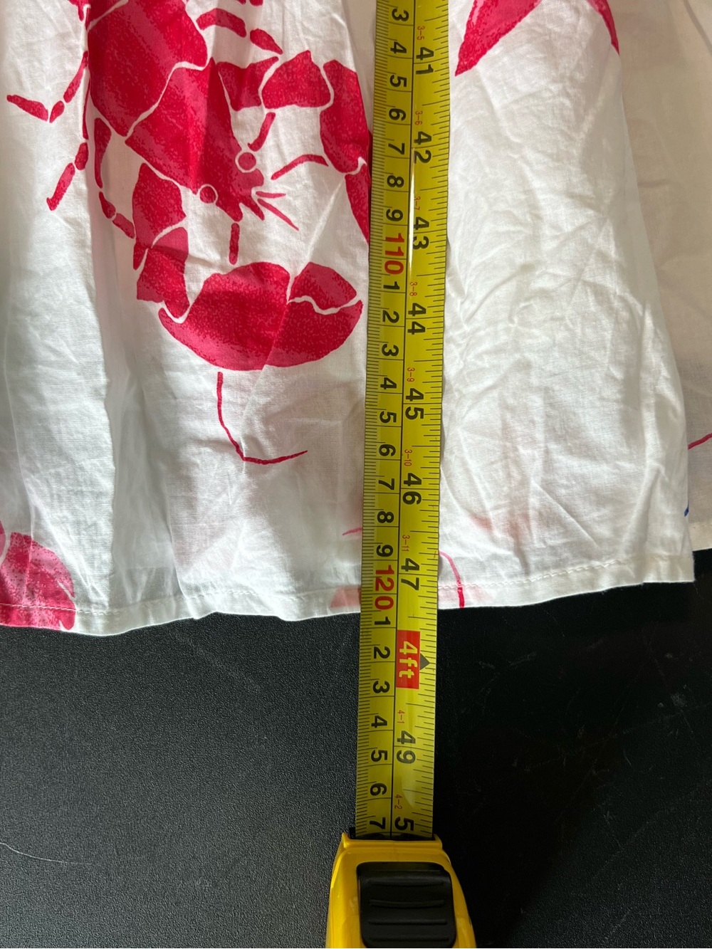 J. Crew White Midi Dress with Red & Blue Lobster and Star Print Cotton - Picture 7 of 10
